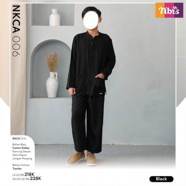 Koko Anak Nibras NKCA 006 Black